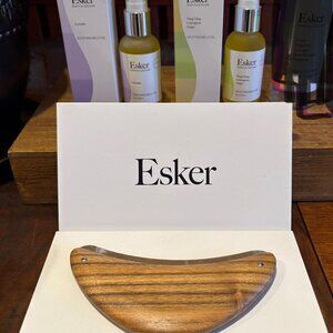 Esker Beauty Body Plane Exfoliating Tool + Belly Oil Duo Set Pregnancy Safe